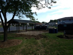 1115 Removing Old Pavilion Concrete