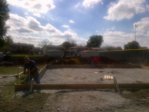 New Shed Foundation 3