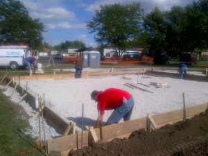 New Shed Foundation 5